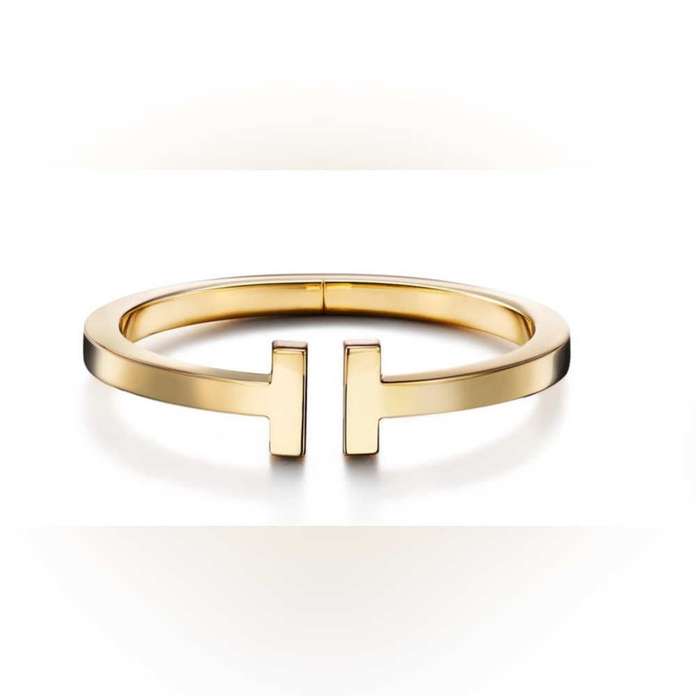 Tiffany T Square Bracelet 18k Gold, Perfect Condition
